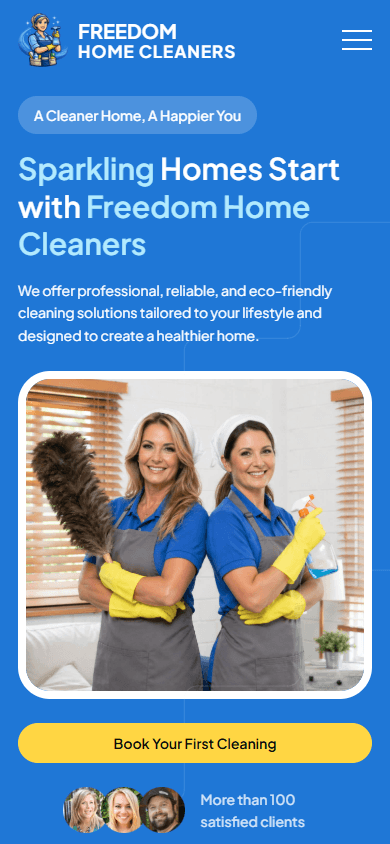 Freedom Home Cleaners mobile